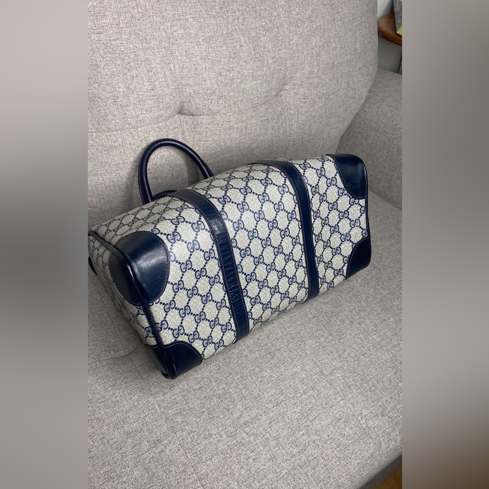 Authentic Gucci Monogram Boston Handbag - Picture 13 of 17